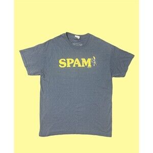 Spam Logo 75th Anniversary Grey/Gray T Shirt Size Medium